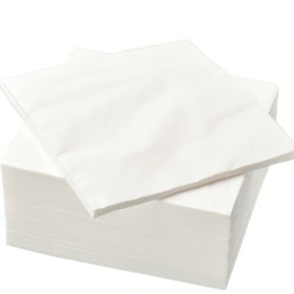 200 - FANTASTISK White Paper Napkins Large Disposable Dinner Party Napkin Pack - Picture 1 of 3